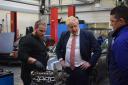 Boris Johnson visits Uxbridge College during Apprenticeship Week