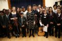 Hilary Hahn visits The Purcell School in Bushey
