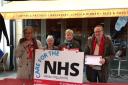 St Albans Labour Party campaigned at the market