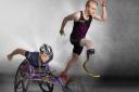 In spotlight: Peacock, right, and Cockroft are ambassadors for disability sport