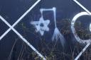 The graffiti spotted by Grand Union Canal on Sunday