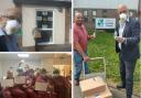 Uxbridge College donated 1,000 branded bottles of sanitiser and gifts to local care homes and hospitals as part of community efforts during lockdown.