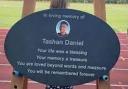 Lasting memorial: Tashan was killed in an unprovoked attacked at Hillingdon station