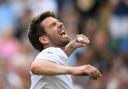 Great Britain's Cameron Norrie celebrates winning his fourth round match against Tommy Paul at Wimbledon (Reuters via Beat Media Group subscription)