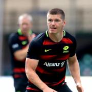 Shaw gave an injury update on Owen Farrell (pictured)