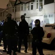 Dawn raids: officers swoop in February last year