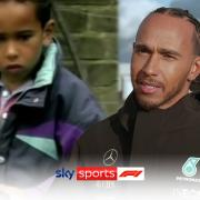 How I started: a young Lewis Hamilton was into RC racing. Photo courtesy of Sky Sports