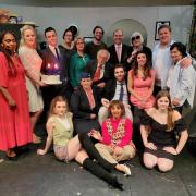 Good company: the cast of Pastiche's last production, Company