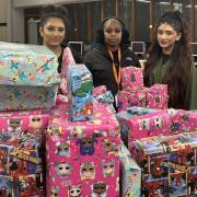 Bearing gifts: Shreya, Intasam and Lena