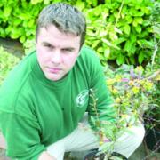 Spiky: Keith Woods advises to use plants as crime prevention