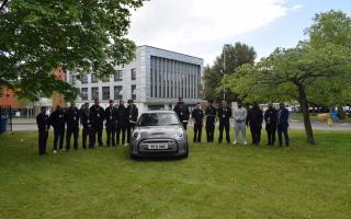 Car mechanics and technicians of the future can now train on a real Mini Electric at Uxbridge College, and learn using the state-of-the-art Lucas Nuelle electric car simulator the Car Train