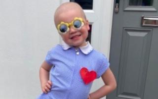Ring the bell! Sienna's cancer treatment was completed last year