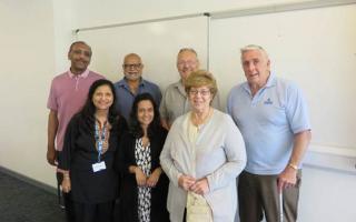 Hillingdon's Peter Bailes recently attended the Botwell Library Diabetes workshop group