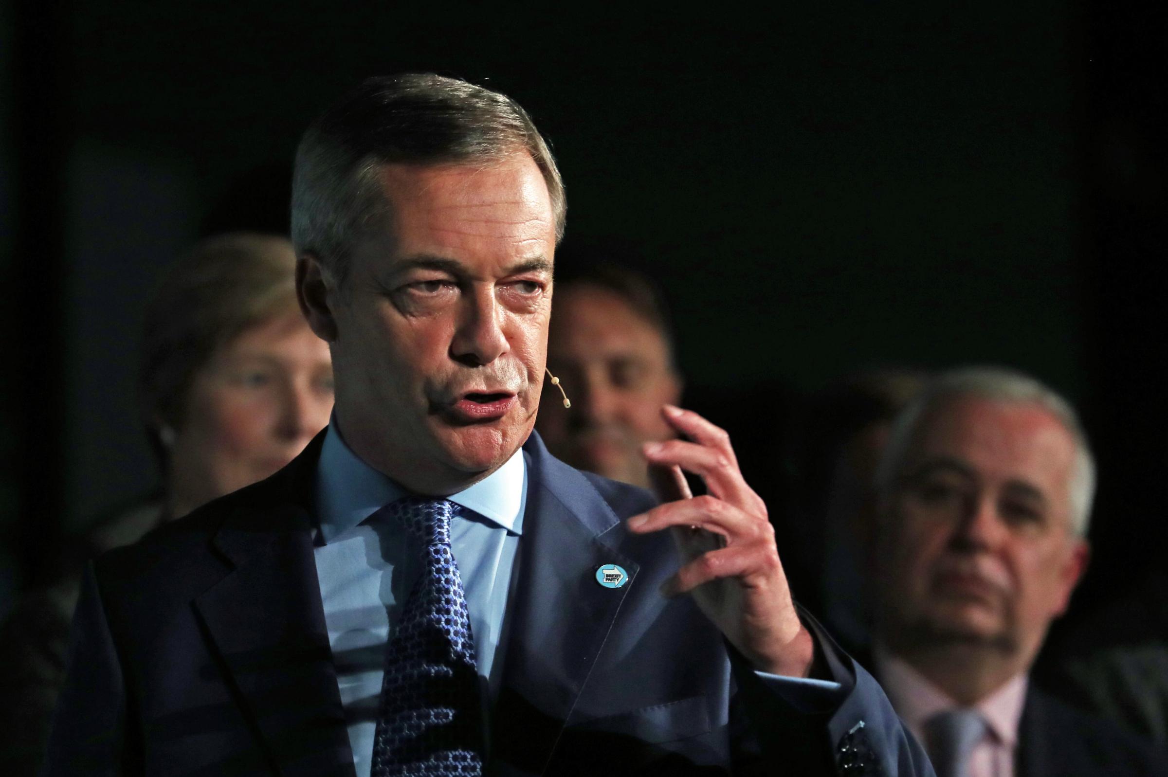 Letter: We don't need Farage's brand of rabble-rousing politics