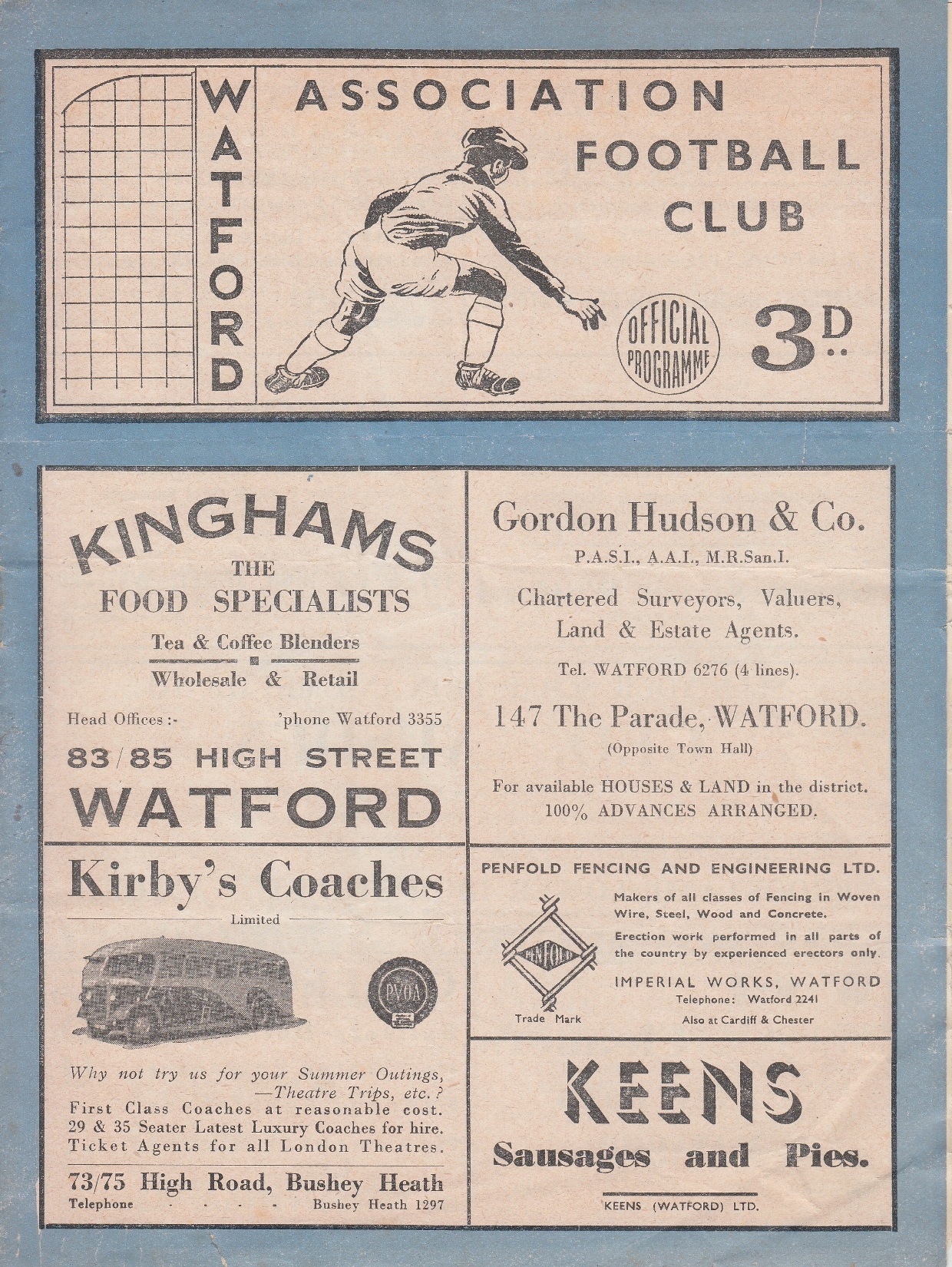 Do you know why the Preston programme was printed without a date? Credit: Phil Hayes