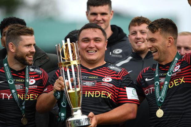 Saracens are looking to win more silverware with the Premiership Rugby Cup this season.