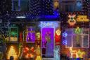 All lit up: the Christmas grotto in Kempton Avenue