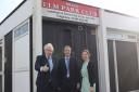 Dropping by: Boris Johnson called in to see how the Elm Park Club helps the elderly in Ruislip