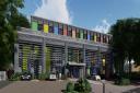 Artist's impression: How the new leisure centre should look