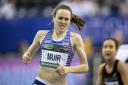 Laura Muir is expected to be the top Scottish hope at the World Athletics Indoor Championships in Glasgow next month