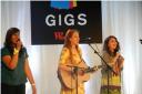 Hitting the streets: GirlCubed playing at Westfield, Stratford