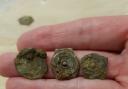 Iron Age relics: some of the potins unearthed on the HS2 rail route through Hillingdon