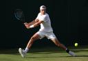 Jack Draper lives just down the road from Wimbledon and reached the second round for the first time this week (Reuters via Beat Media Group subscription)