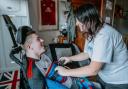 Hardship: Rhys and mother Kelly experienced tough times