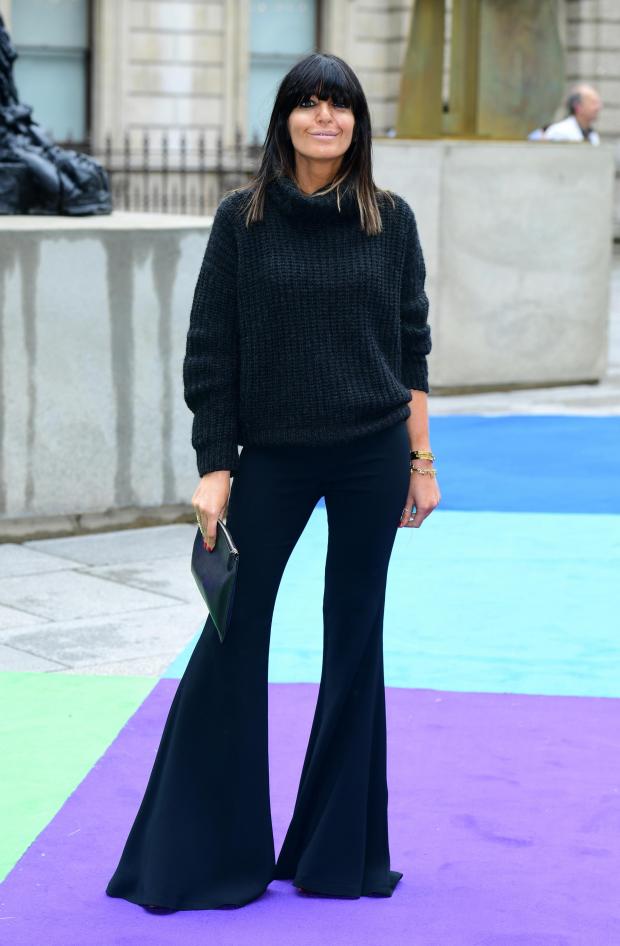 Hillingdon Times: TV presenter Claudia Winkleman who will be celebrating her 50th birthday this weekend attending the Royal Academy of Arts Summer Exhibition Preview Party held at Burlington House, London in 2013. Credit: PA