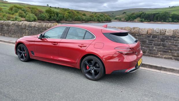 Hillingdon Times: The Genesis G70 Shooting Brake on test in West Yorkshire 