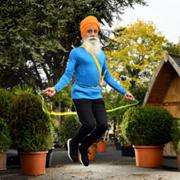 Next stop, London: Rajinder Singh rose to fame with his skipping routine