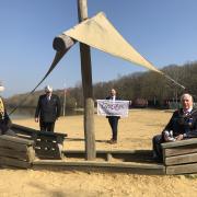 Wind in their sales: launch of the initiative at Ruislip Lido