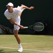 Alastair Gray is into the second round at Wimbledon for the first time in his career (photo supplied by LTA)