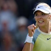 Katie Boulter reached the Wimbledon second round for the third time in her career (photo supplied by LTA)