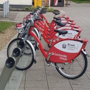 Saddle up: the Brunel rental bikes in Uxbridge