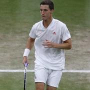 Joe Salisbury is the world men’s double number one and the highest ranked Brit at Wimbledon (Reuters via Beat Media Group subscription)