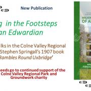 Stepping out: Profits from sales of the book will the park's important environmental work