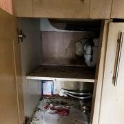 Dirty kitchen area: one of the catalogue of complaints