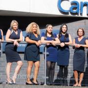 Fund-raisers: the Cameron tgeam have a busy year ahead