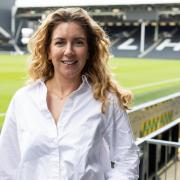Ruth Tongue at the Women's Health Summit at Craven Cottage in partnership with Elevate and Women in Football