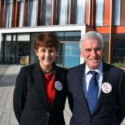 Hayes & Harlington MP John McDonnell joined Uxbridge College Principal Laraine Smith during Colleges Week and pledged his support for extra funding