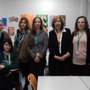 Uxbridge College students heard Tales From an Old Hack with author Barbara Fisher
