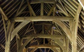 Imposing: the Great Barn at Harmondsworth