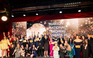 All winners: celebrating at the Pearson Awards