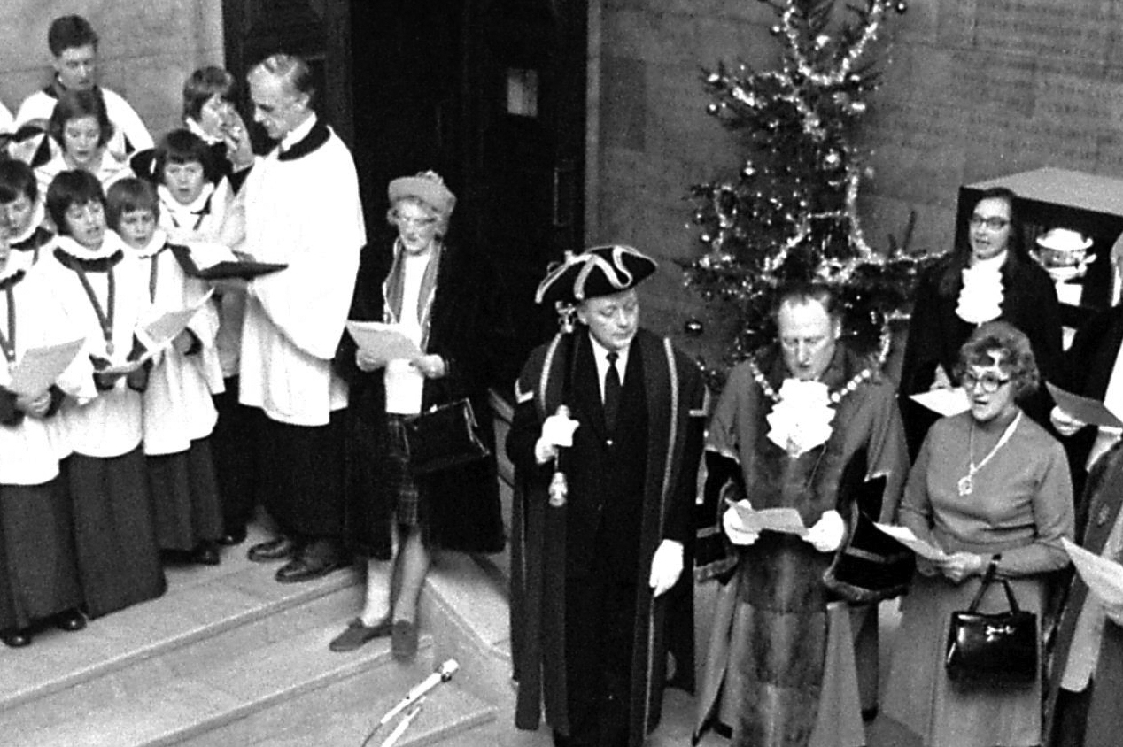 Nostalgia: Watford gets into the Christmas spirit in December 1975