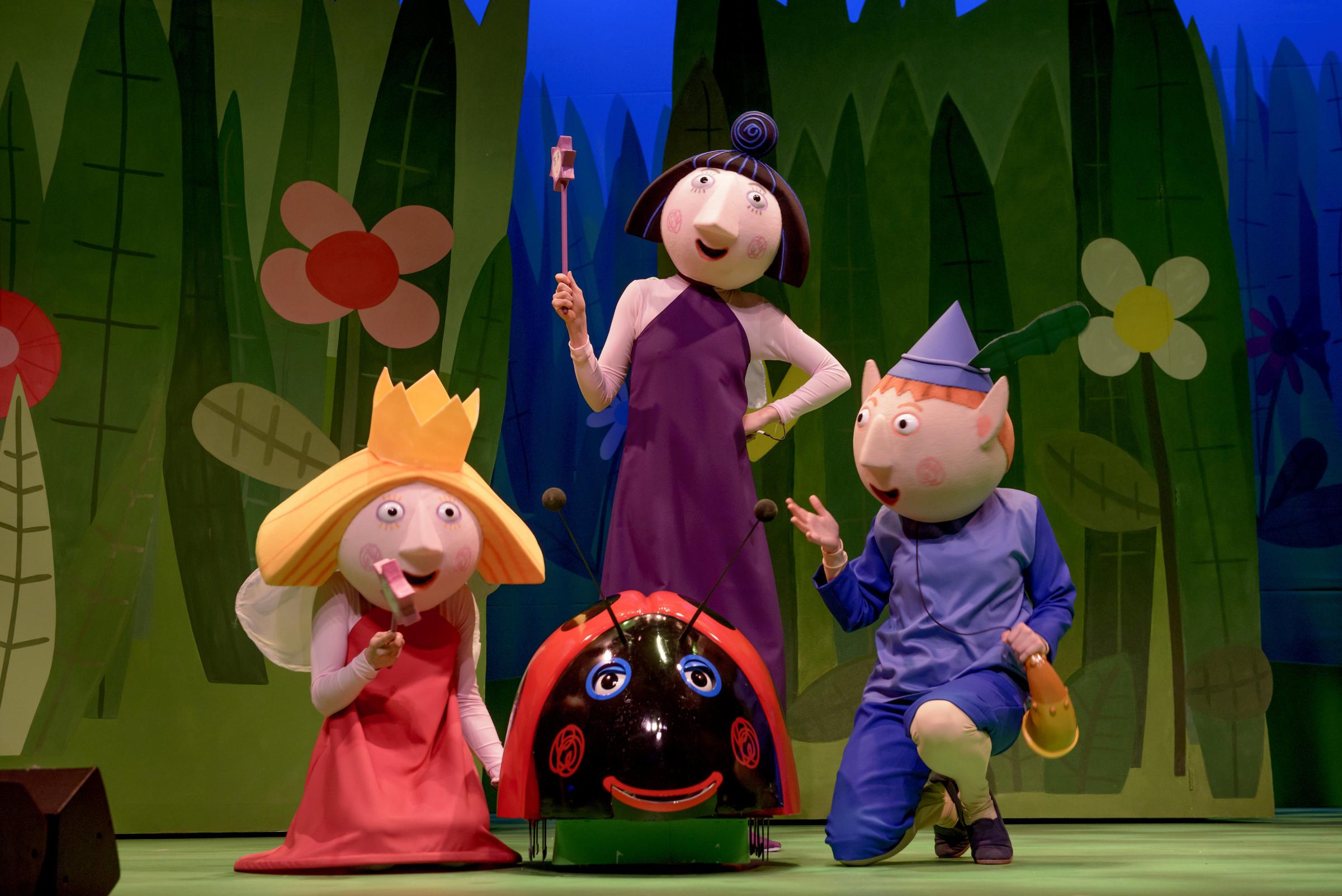 Children's TV show comes to life on stage